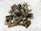 Black and Gold Variety Fancy Trim Scrap Pack Scrap Bundle Pack SPK00222